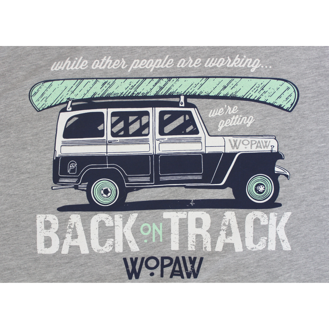 Back on Track Graphic Tee