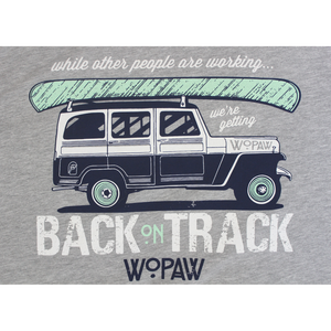 Back on Track Graphic Tee