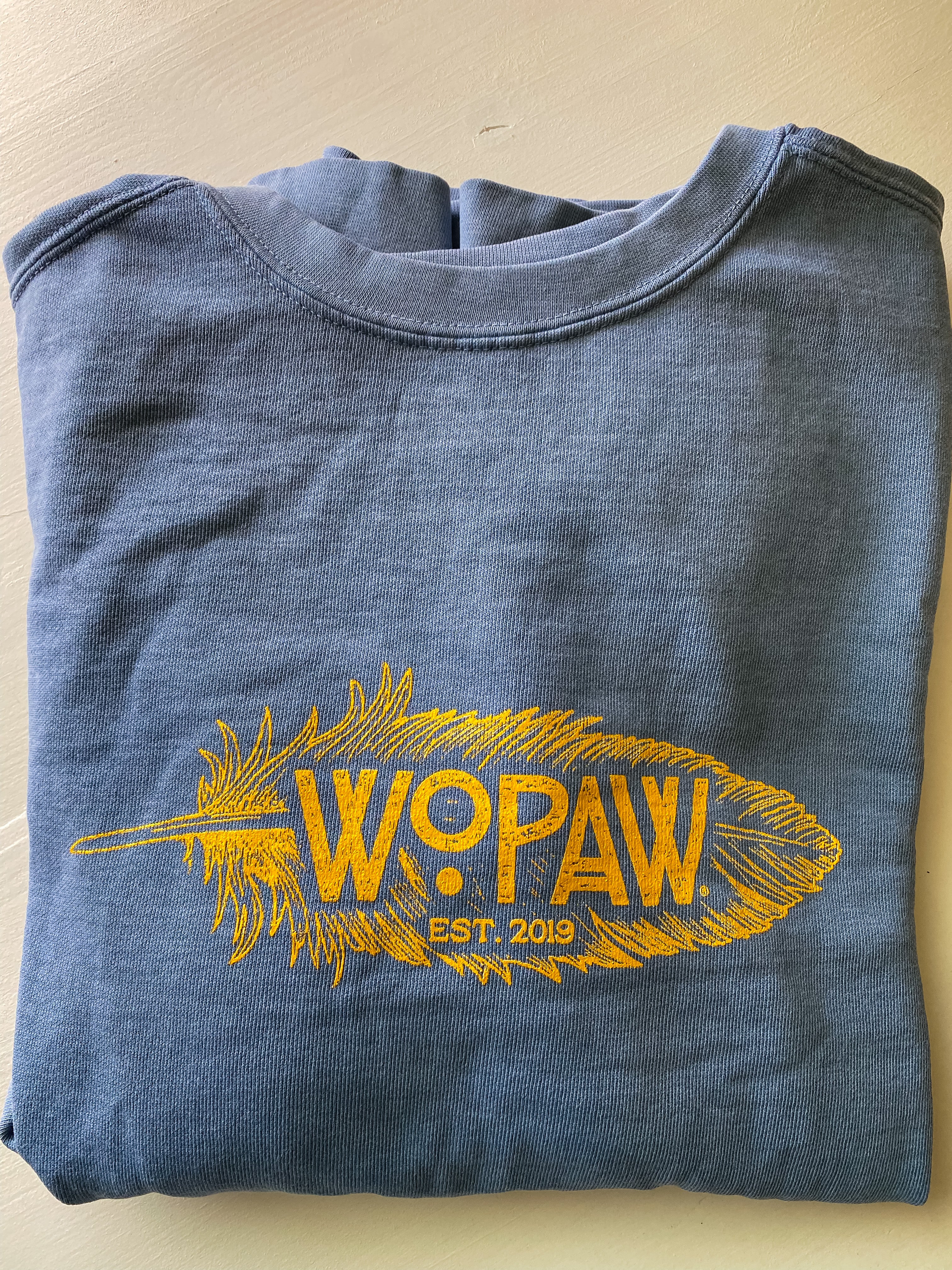 WOPAW Logo Comfort Color Sweatshirt